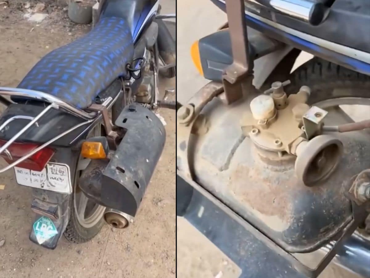 bike runing on cng, bike running on lpg, lpg kit in bike installation, lpg installation kit in bike, how to install lpg kit in bike, how to install cng kit in bike, cng kit installation charge in bike, lpg kit installation charge in motorcycle, bike running on lpg viral video, bike cng conversion kit, lpg conversion kit for two wheelers, lpg conversion kit for bike scooter
