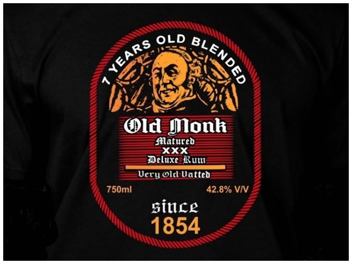 Old Monk Rum Fans Men's T-shirt – TEEZ.in