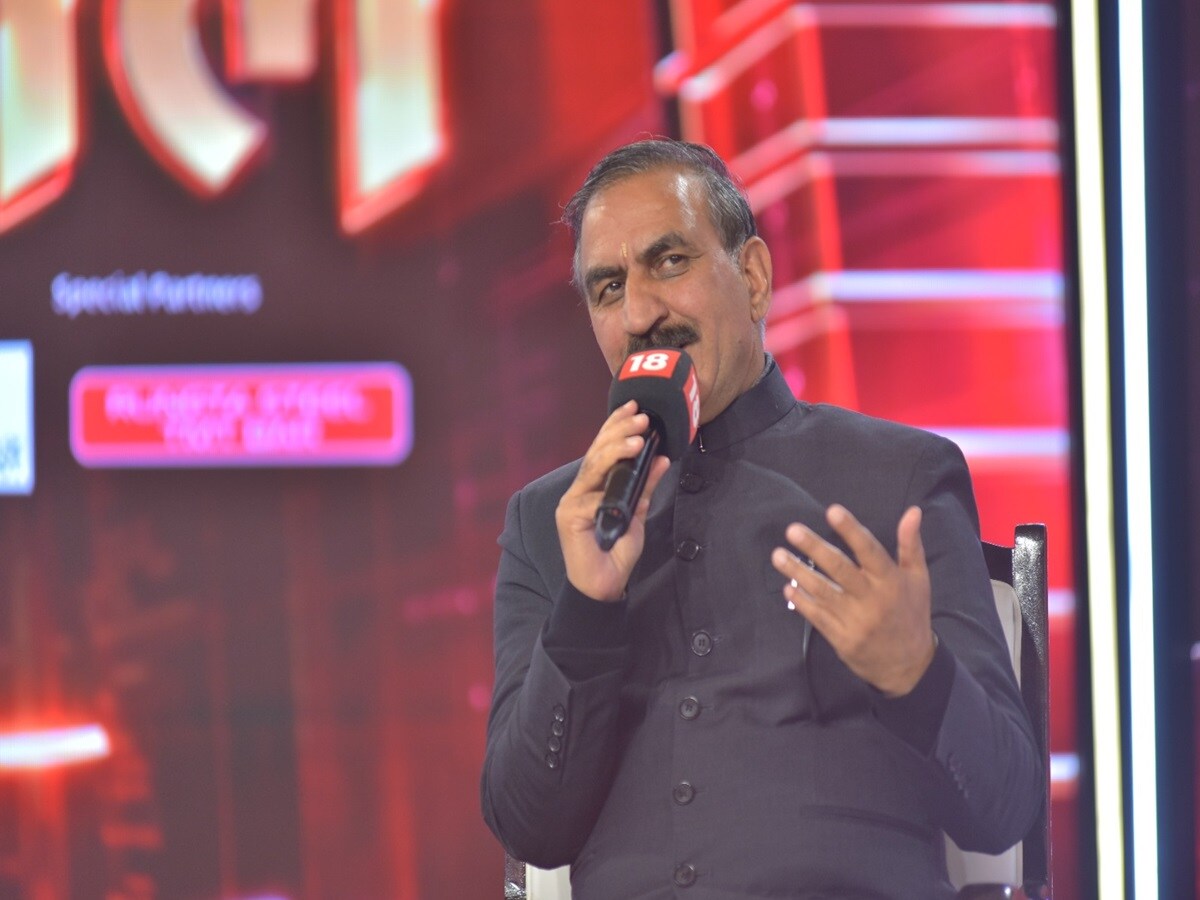 News18 India Chaupal 2024 , Chaupal 2024 News18 India , Chupal 2024 News in Hindi , Chaupal 2024 Latest News , Today Chaupal 2024 News , News18 Hindi Chaupal 2024 , News18 India Hindi Chaupal 2024 , Chaupal 2024 News18 Hindi , Sukhvinder Singh Sukhu, Sukhvinder Singh Sukhu ON Chaupal 2024, HIMACHAL PRADESH NEWS, SHIMLA NEWS, न्यूज 18 इंडिया चौपाल 2024, Sukhvinder Singh Sukhu on News 18 India Chaupal cm big statement on tourists will reach Shimla from Chandigarh in 18 minutes