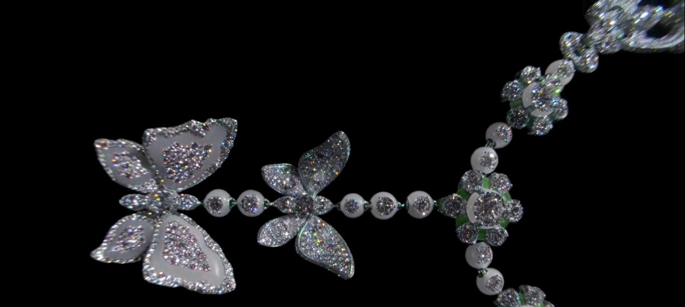 Pin by 与你 on 項鏈 | Diamond necklace set, Emerald jewelry, Diamond necklace  designs