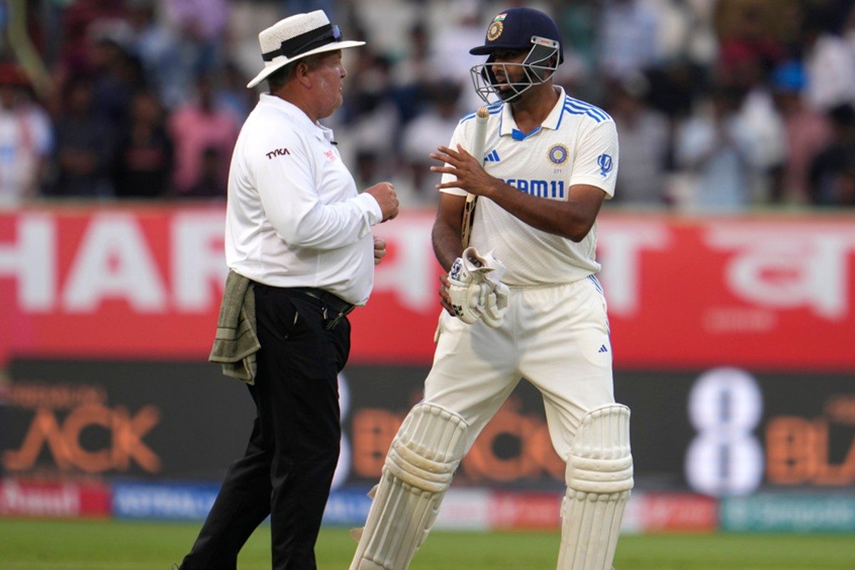 खिलाड़ी तो छोड़िए अश्विन ने अंपायर को नहीं छोड़ा, दूसरे टेस्ट में ऐसा क्या हुआ