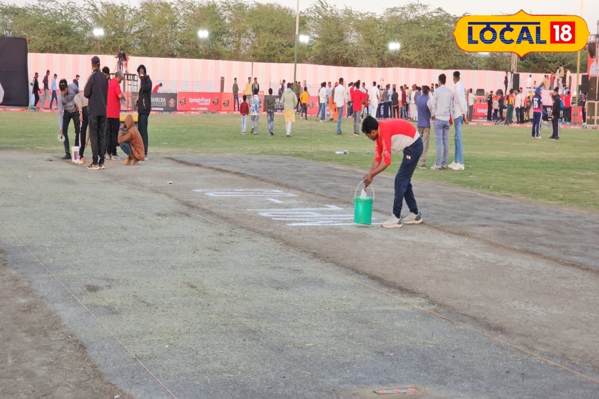 MPL: मरुधरा में क्रिकेट का महाकुंभ, टोंक की मिट्टी व गुजरात की घास से तैयार...