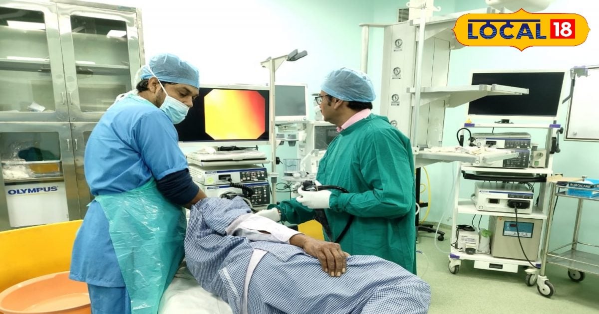 Single balloon endoscopy will be done in GSVM of Kanpur News18 हिंदी