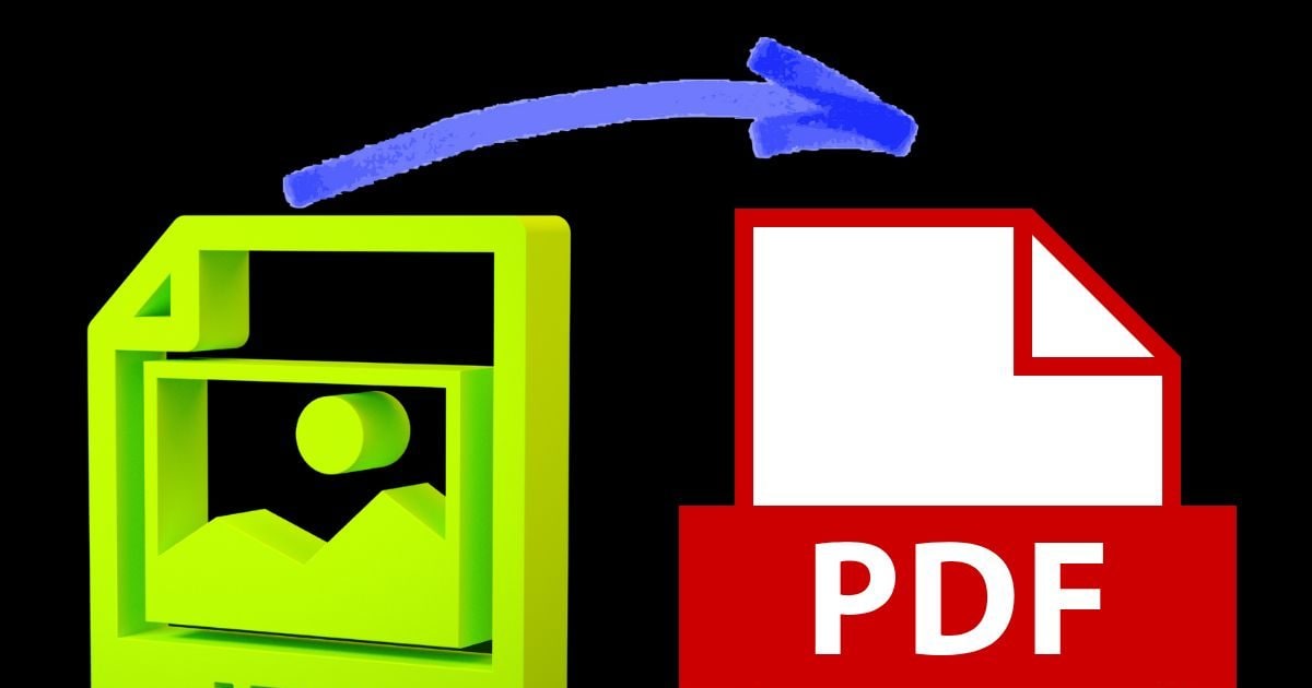 Convert JPG file to PDF without any app or website, method is different on Android and iOS