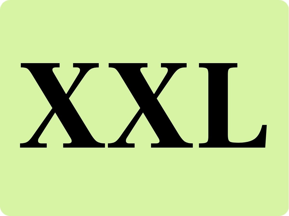 XXL meaning in Hindi, XXL ka kya matlab hota hai