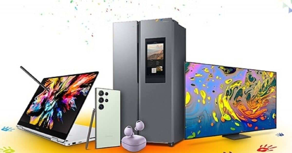 Holi's explosive sale, bring home fridge, TV washing machine at half price!  Get huge discounts on phones also