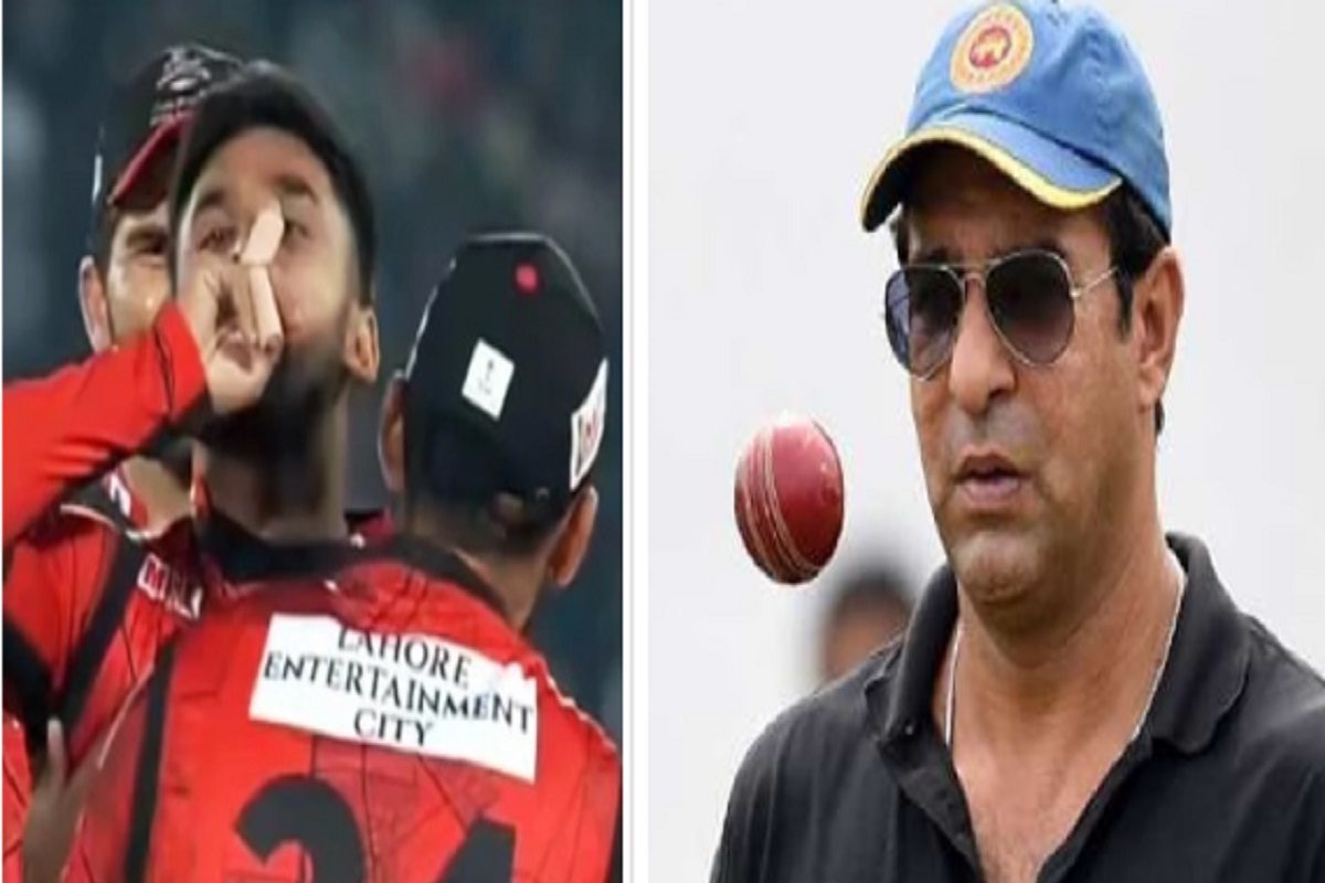 पाकिस्तानी गेंदबाज ने पकड़ा शानदार कैच तो वसीम अकरम ने लगा दी लताड़