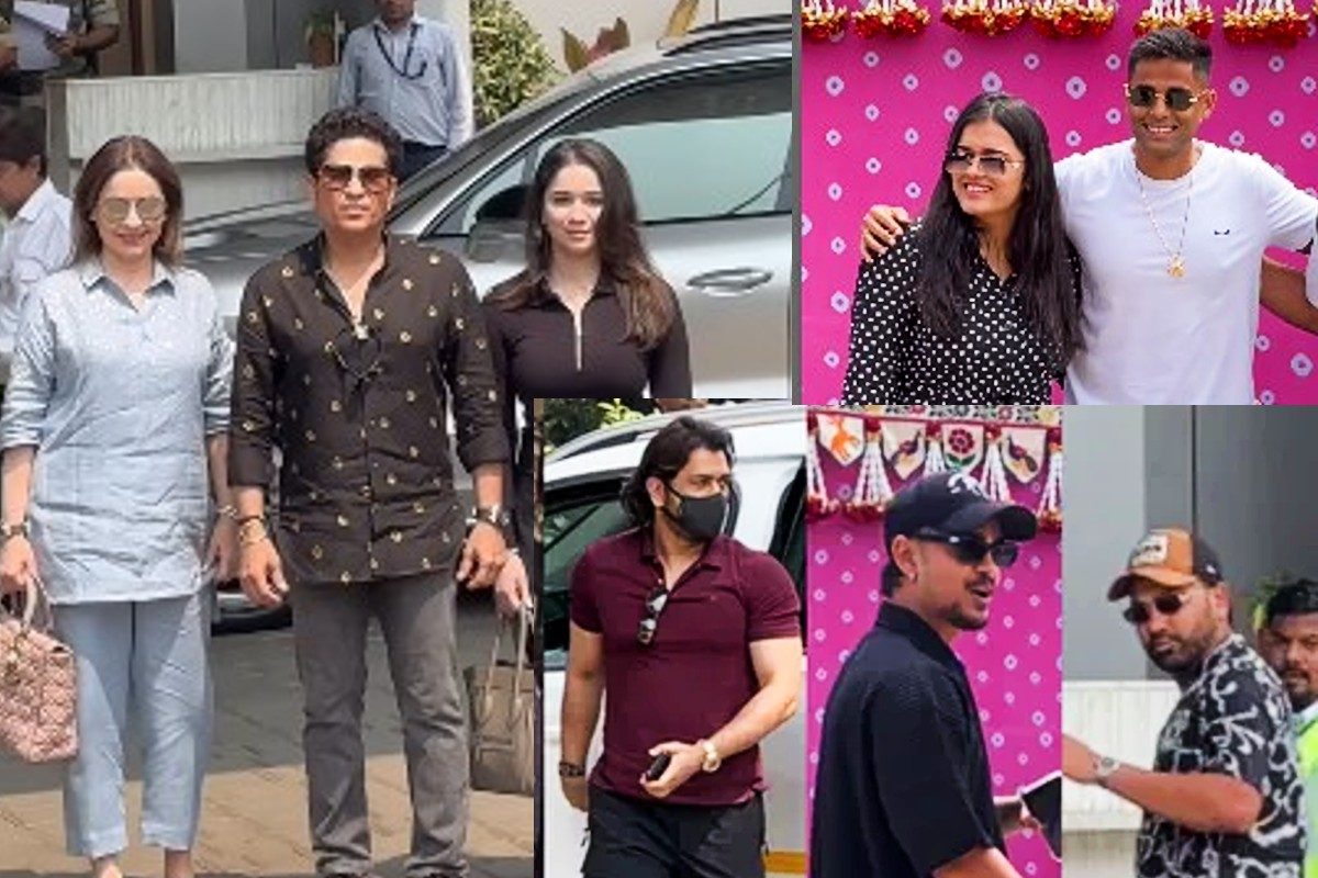 प्री-वेडिंग में क्रिकेटर से बैडमिंटन स्टार का जमावड़ा, सचिन-धोनी से सायना तक