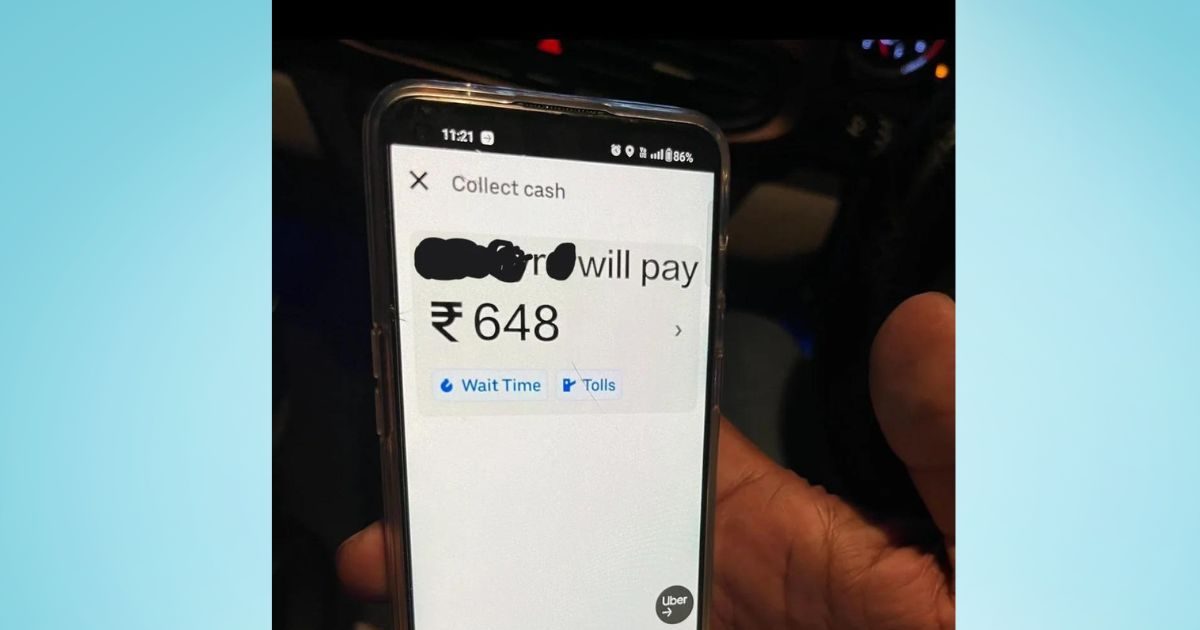 Uber driver cheats passenger with this trick, takes double the fare