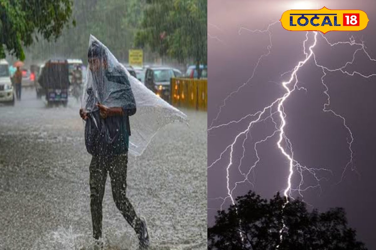 बिहार में आज से 4 दिन आंधी-पानी, 40KM की रफ्तार से चलेगी हवा,जानें मौसम का हाल