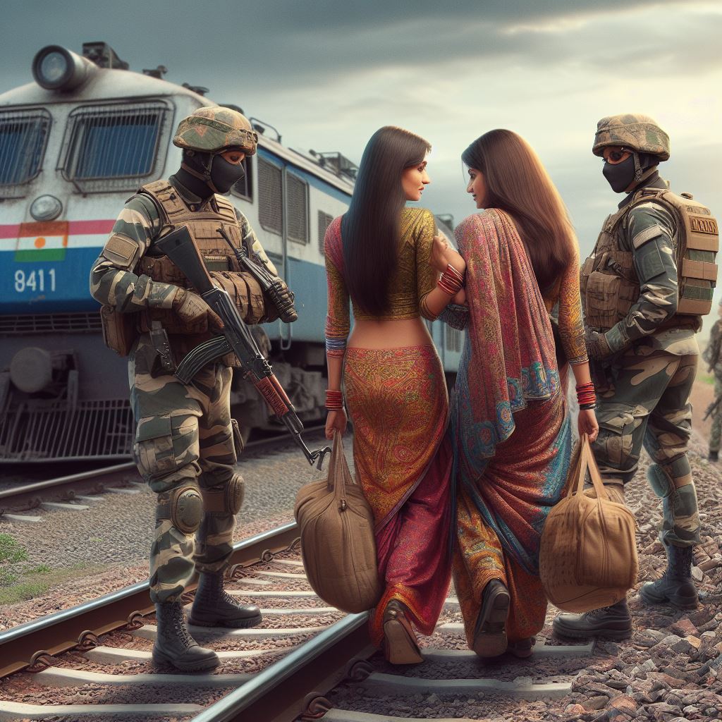 BSF, TWO WOMENSMUGGLERS ARRESTS, GOLD SMUGGLERS ARREST, North 24 Parganas, Lok Sabha election,  South Bengal Frontier, smuggling of gold, India-Bangladesh border, Intelligence Department, special operations, Mayurhat Halt Railway Station, gold biscuits, gold bar, Gede Border outpost, Majhdia railway station, RPF, 