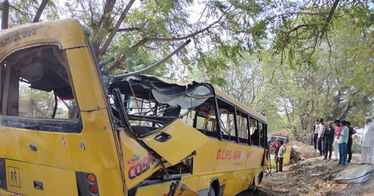 Haryana school bus accident: 6 pyres burn together, driver and school ...