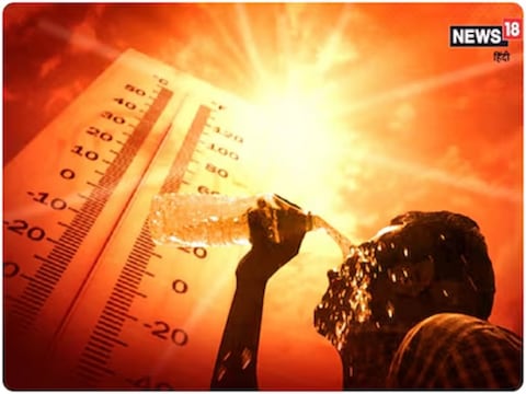 झारखंड के कई जिलों में तापमान 43 डिग्री के पार चला गया है.