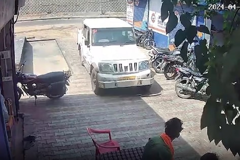 बदमाशों का तांडव: CCTV में कैद हुआ खौफ़नाक मंजर, छात्र की बेरहमी से पिटाई, गाड़ी से कुचला