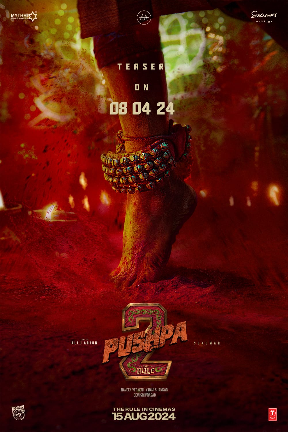 Pushpa 2, Allu Arjun, Rashmika Mandanna, Pushpa 2 teaser relase date, Pushpa 2 release date out, Pushpa 2 movie, Allu Arjun birthday, Pushpa The Rule makers, Pushpa 2 release date