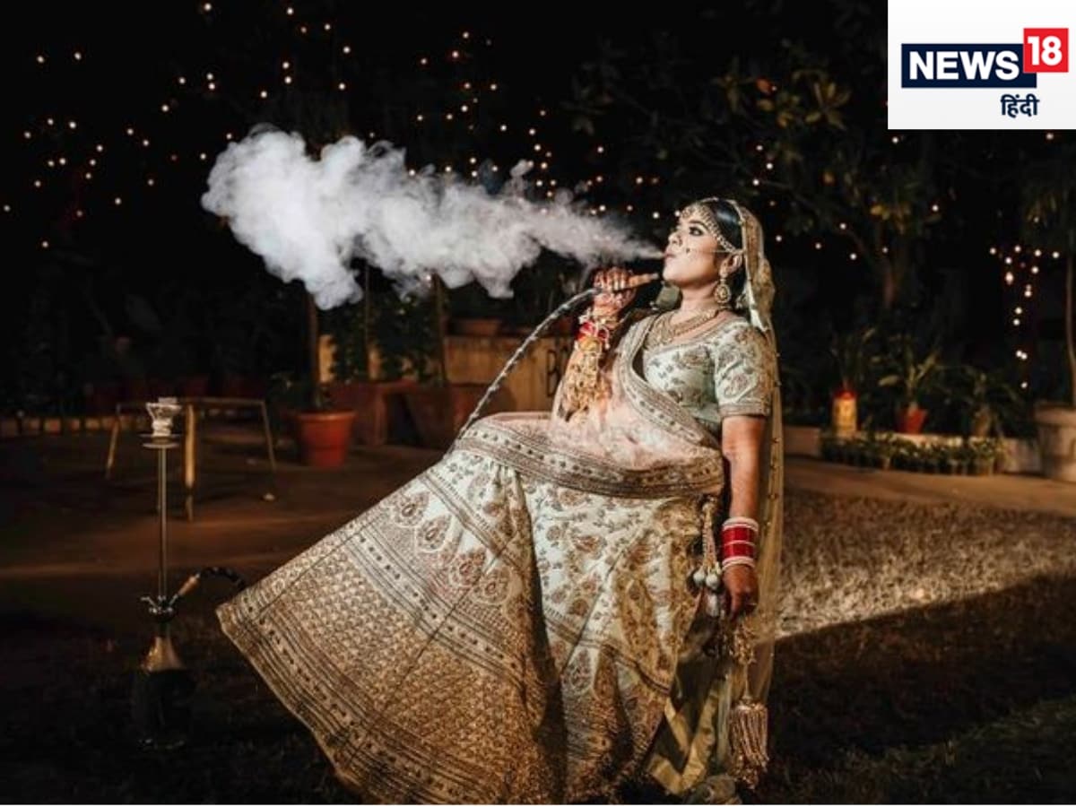 आजकल शादियों में बाराती ही नहीं दूल्‍हा-दुल्‍हन तक फ्लेवर्ड हुक्‍का से धुआं उड़ाते मिलते हैं. 