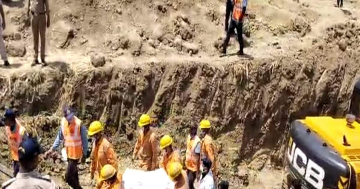 rewa news 6 year old child Mayank trapped in borewell could not be saved  found dead after more than 40 hours of rescue operation – News18 हिंदी