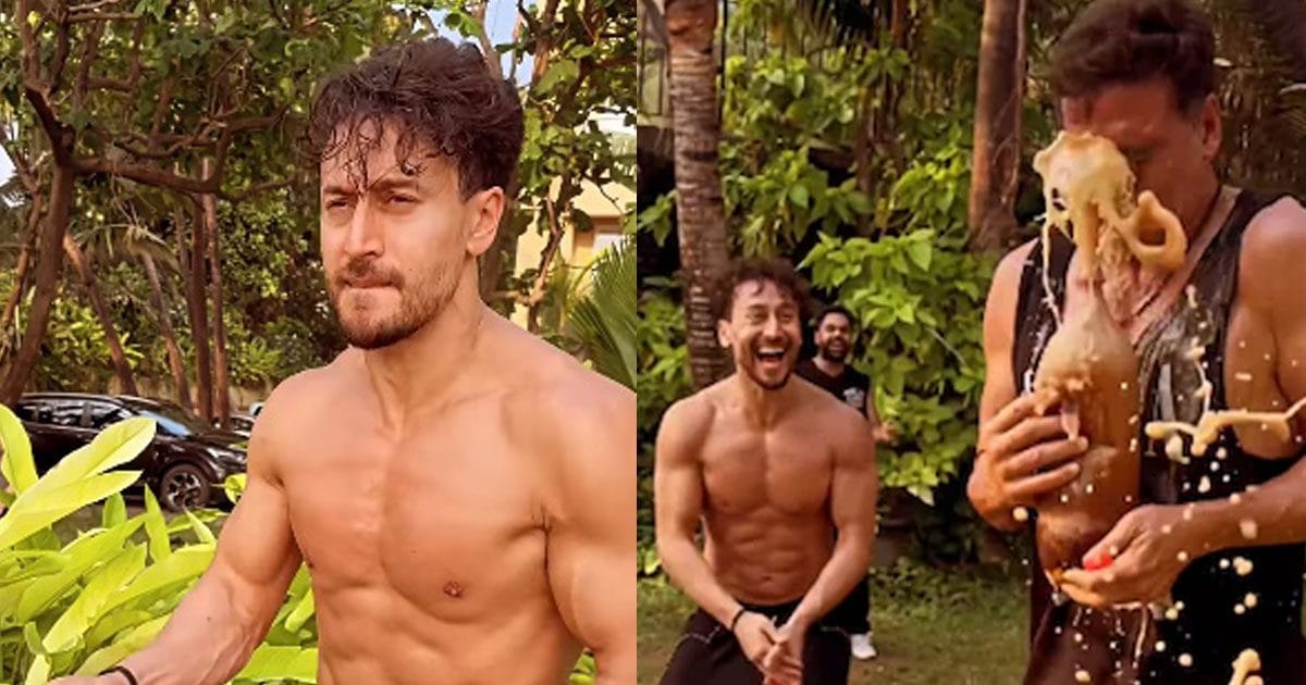 Tiger Shroff made Akshay Kumar an April Fool, you will laugh after watching the video