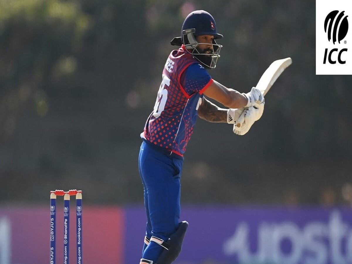 T20 World Cup 2024, ICC T20 World Cup, Dipendra Singh Airee, Kushal Malla, Karthik Meiyappan, Frank Nsubuga, Saad Bin Zafar, Cricket, टी20 वर्ल्डकप 2024, आईसीसी टी20 वर्ल्डकप, नेपाल, दीपेंद्र सिंह ऐरी,कुशल मल्ला, कार्तिक मयप्पन, फ्रेंक सुबुगा, साद बिन जफर, क्रिकेट