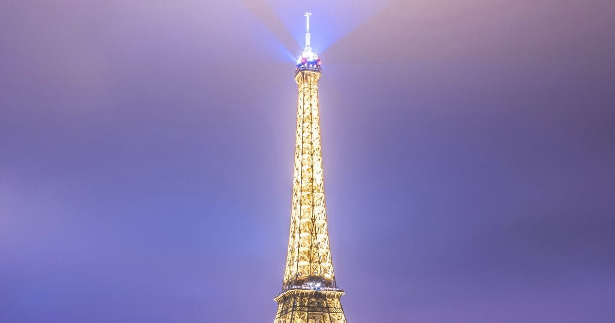 Why is the ban on taking pictures of the Eiffel Tower at night? There ...