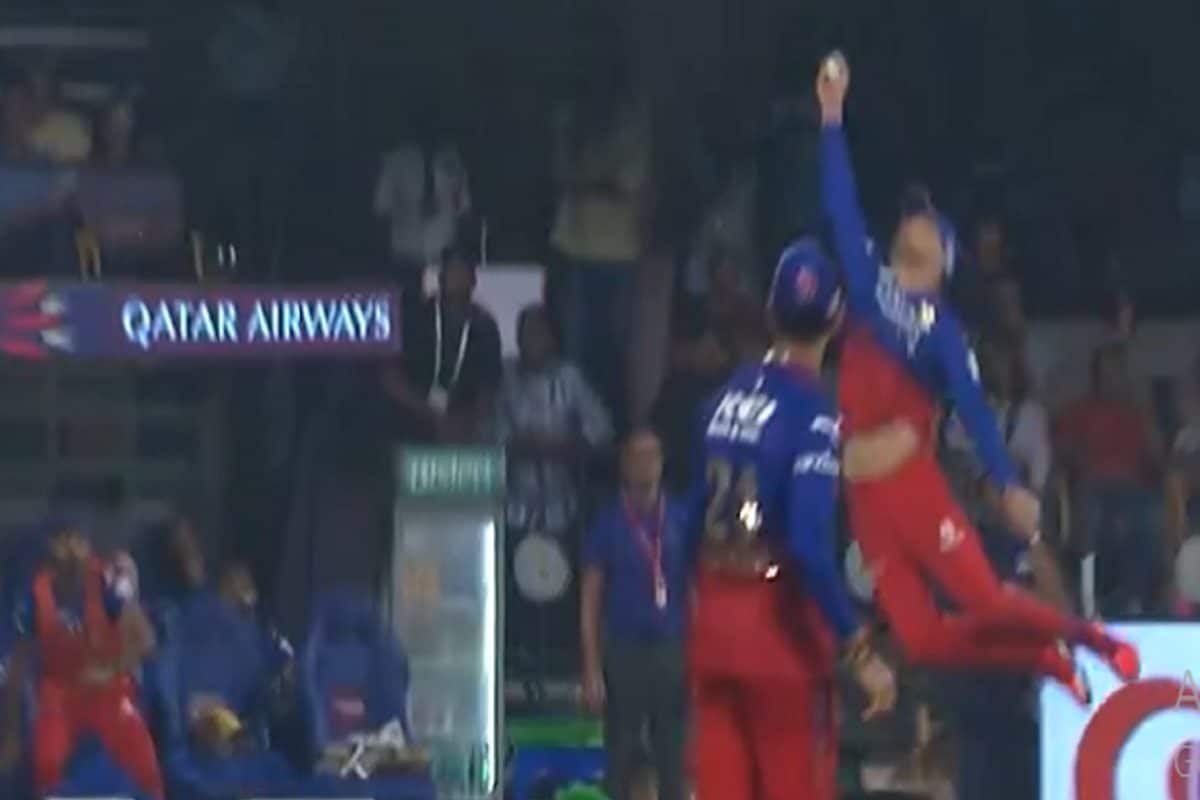 RCB के कप्तान ने एक हाथ से लपका शानदार कैच, सस्ते में लौटा CSK का खिलाड़ी