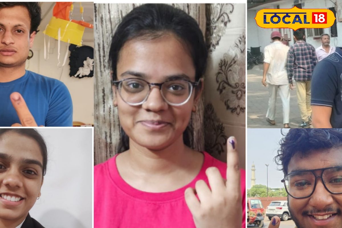 लखनऊ के युवा मतदाताओं में दिखा जोशपहली बार किया इन मुद्दों पर वोट!