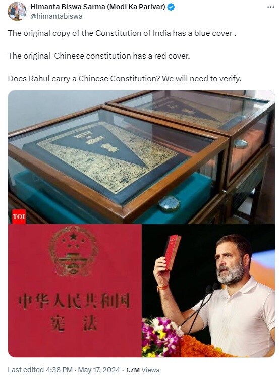 Congress leader Rahul Gandhi