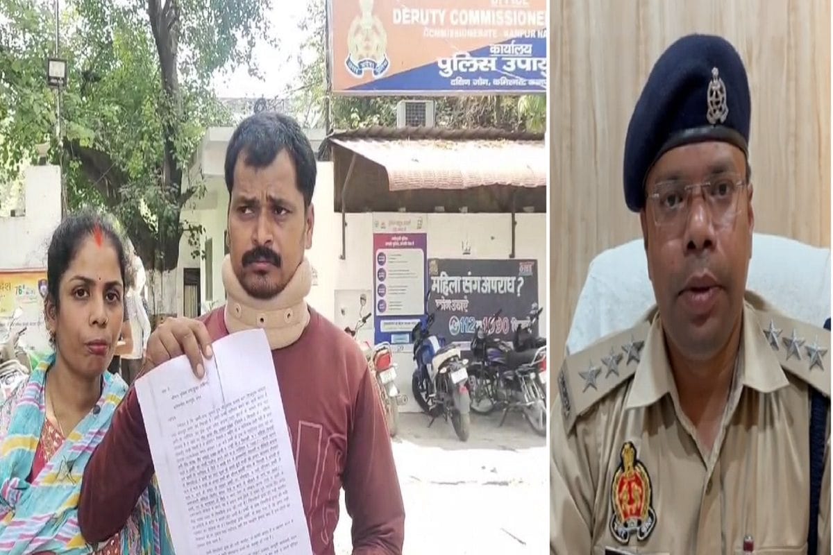 सब्‍जी वाले के बाद नारियल वाले को पीटा कानपुर पुलिस का कहर दहल जाएंगे आप