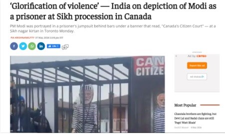 video from anti modi canada rally viral with fake claim about kejriwal