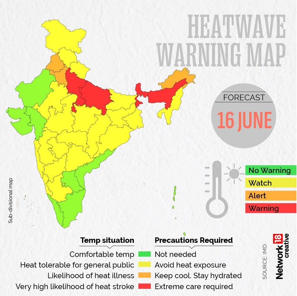 heat wave spell end soon in all over india only uttar pradesh delhi will suffer more in next week prepare for monsoon and rain in coming days