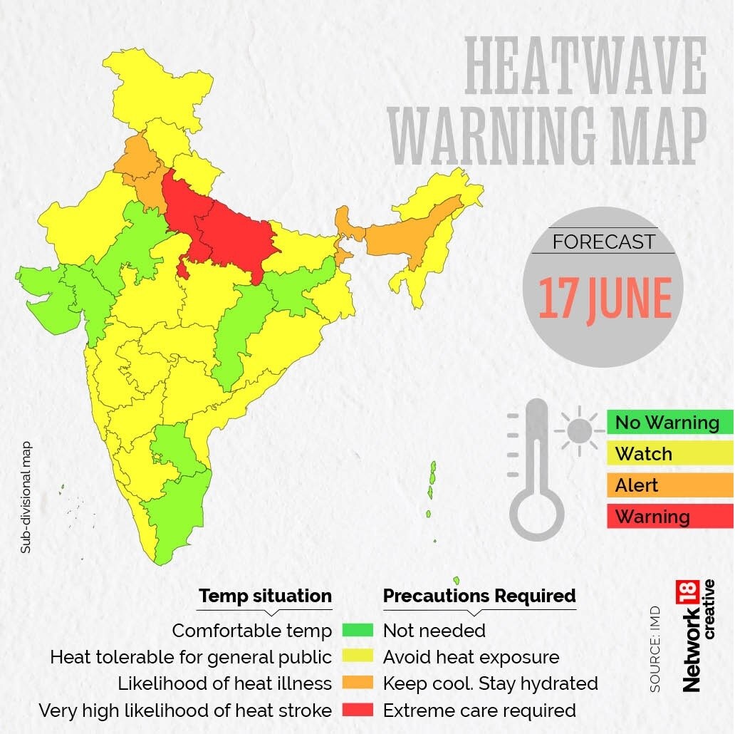 heat wave spell end soon in all over india only uttar pradesh delhi will suffer more in next week prepare for monsoon and rain in coming days