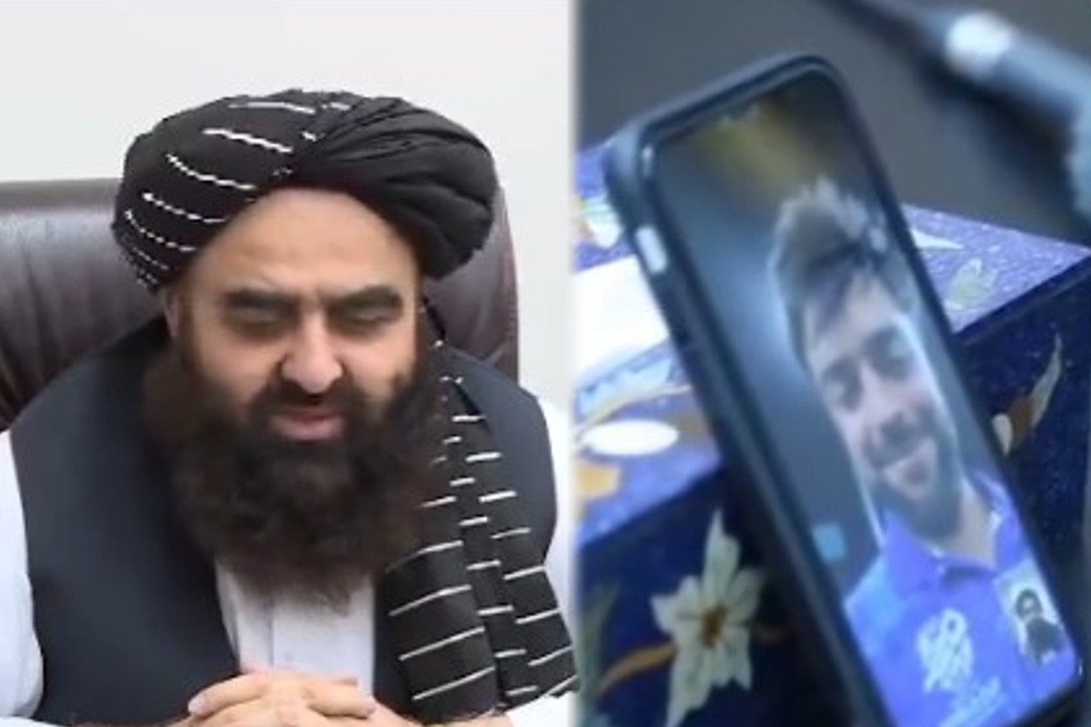 अफगानिस्तान की ऐतिहासिक कामयाबी पर राशिद खान को आया सरप्राइज वीडियो कॉल