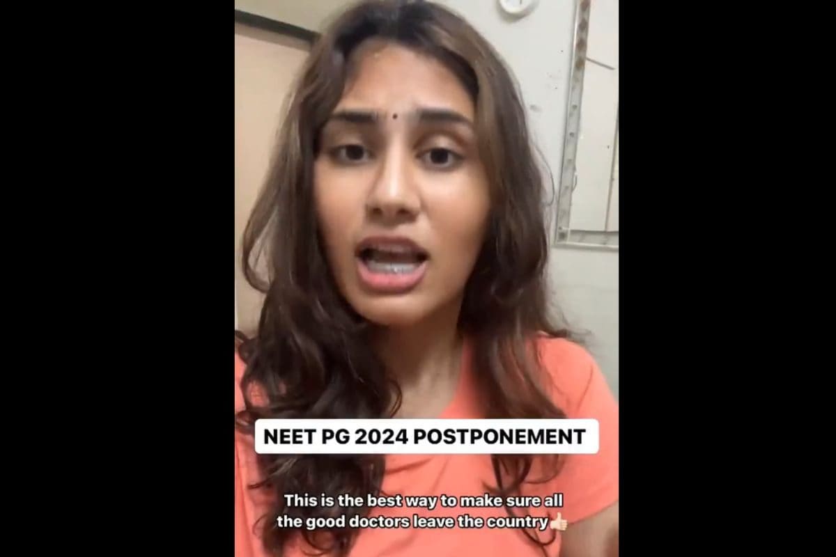वीडियो वायरल: NEET-PG पेपर टलने पर बिफरी छात्रा बोल गई ऐसा लोग बोले- चुप