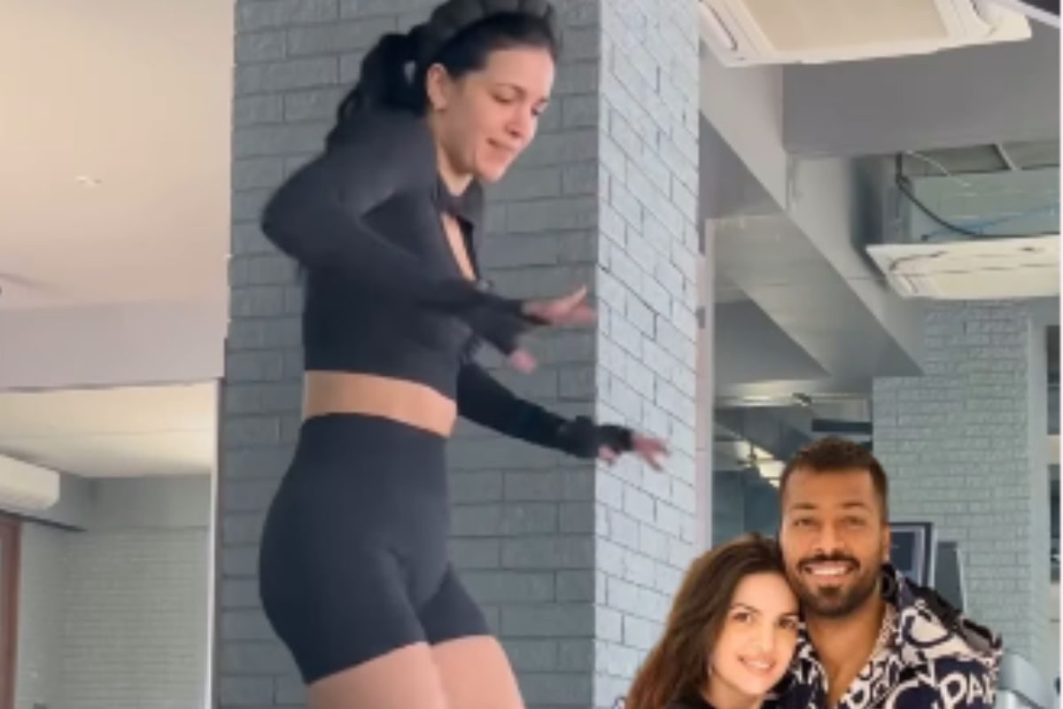 नताशा जिम में लगा रही थीं ठुमके, VIDEO देख फूटा लोगों का गुस्सा