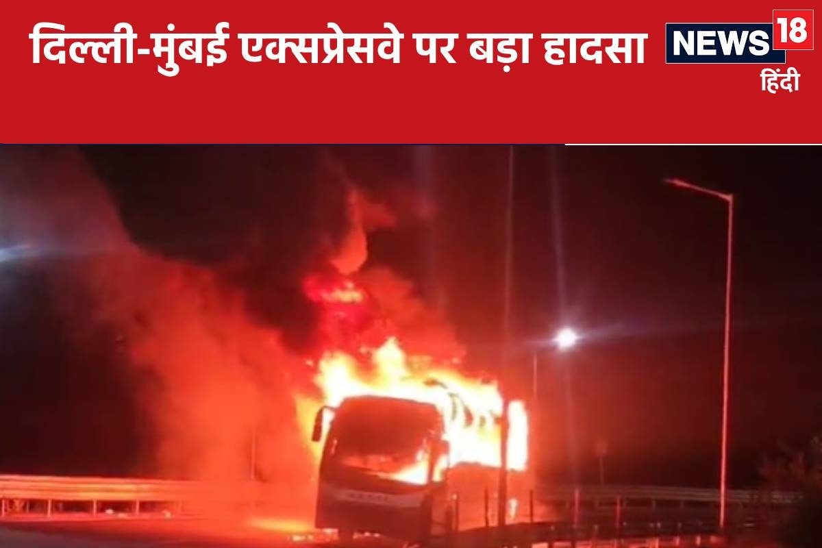 राजस्थान: सेना के ट्रक और बाइक की भिड़ंत में 3 की मौत रोडवेज बस में लगी आग