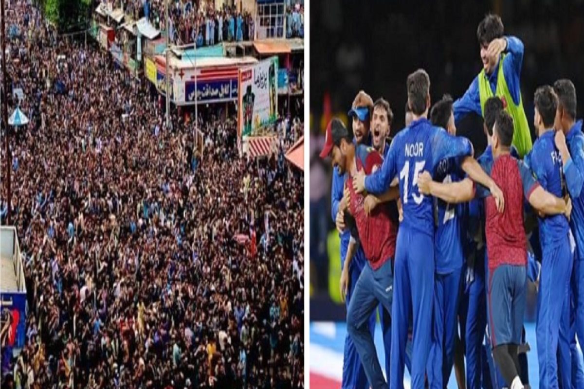 AFG vs BAN: जीत के बाद सड़क पर उतरे अफगानी फैंस, जमकर मनाया जश्न, देखें वीडियो