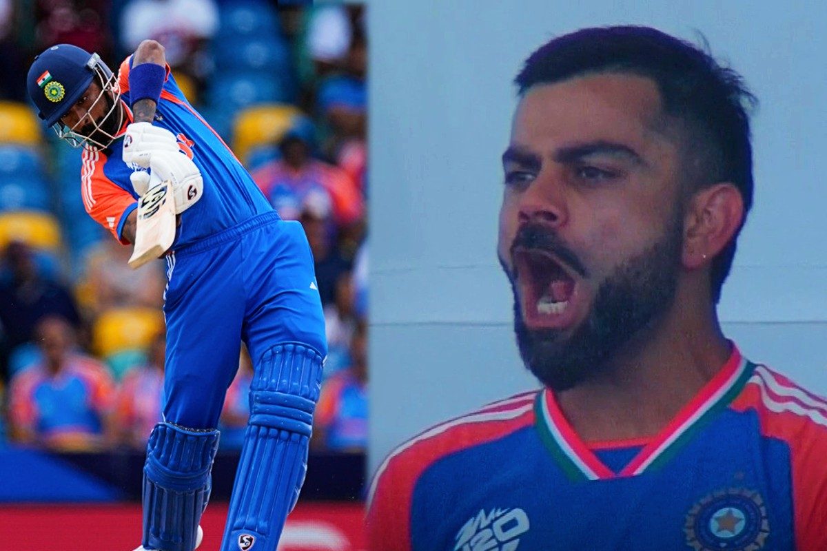 Video: हार्दिक पंड्या ने मारा ऐसा छक्का, विराट कोहली का मुंह रह गया खुला