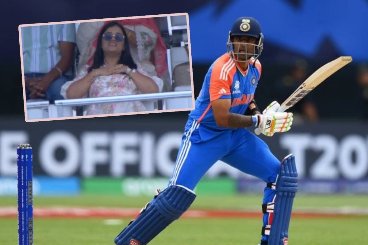 फिफ्टी लगाने से पहले SKY ने क्‍या किया….देविशा के उड़ गए होश, रिएक्शन वायरल