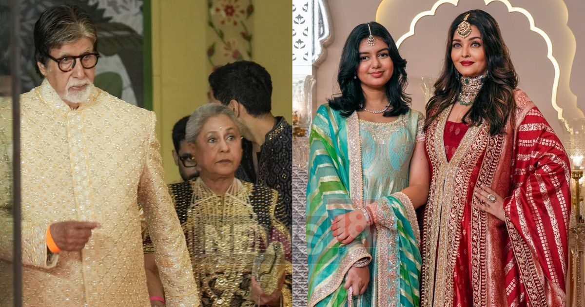 Amitabh Bachchan took grand entry on the red carpet with the entire ‘clan’, daughter-in-law Aishwarya Rai was seen alone, see photos
