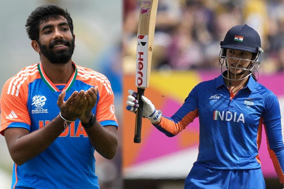 ICC ने भारतीय फैंस को दी डबल खुशी, बुमराह और मंधाना को प्लेयर ऑफ द मंथ अवार्ड