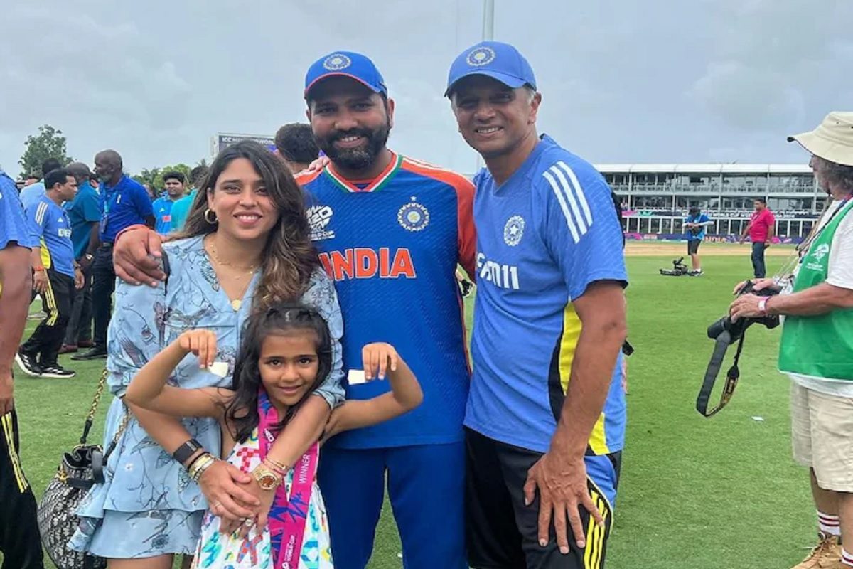 राहुल द्रविड़ के जाने से दुखी हुई रोहित की वाइफ ऋतिका, कहा- आप हमारी फैमिली...