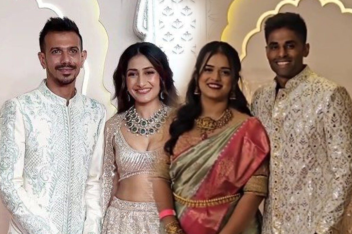 Video: परी जैसी लग रही चहल की पत्नी, सूर्या भाऊ की बीवी साड़ी में ढा रही कहर