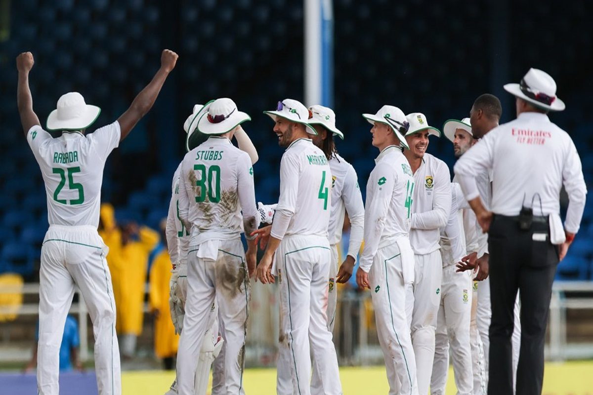 13 विकेट लेने वाले महाराज सीरीज के नायक, द.अफ्रीका ने वेस्टइंडीज को किया पस्त