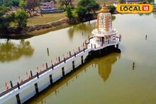 जन्माष्टमी पर यहां बनारस की तर्ज पर होगा गंगा आरती का आयोजन, तालाब में बनी मंदिर लोगों को करती है आकर्षित