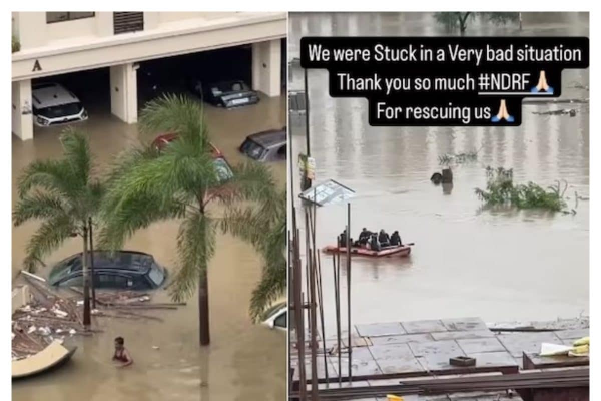 भारतीय स्पिनर बाढ़ में घिरी, सोशल मीडिया में पोस्ट किया VIDEO, NDRF ने बचाया