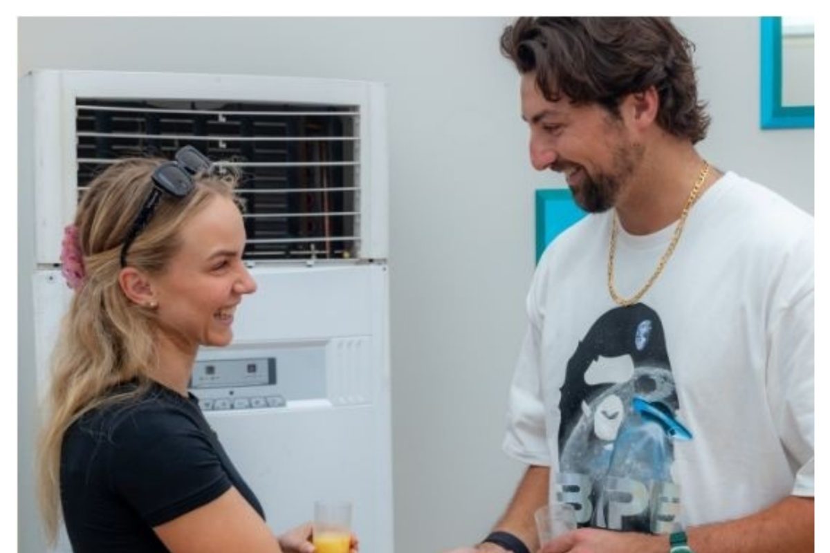 टिम डेविड ने इंडिया हाउस में लिया लजीज खाने का लुत्फ, पार्टनर ने लगवाई मेहंदी