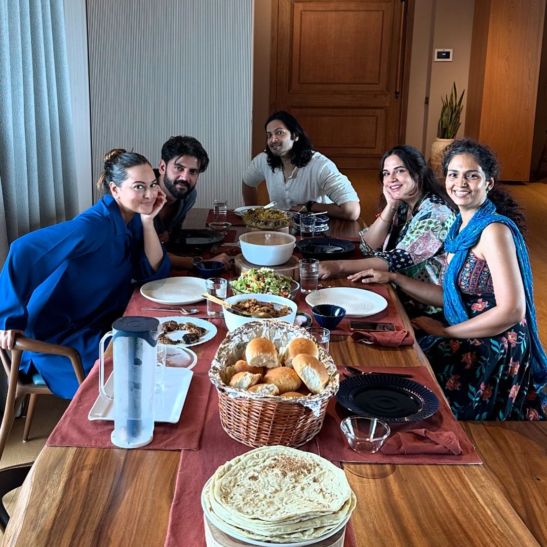 Zaheer Iqbal Sonakshi Sinha Ali fazal Richa Chada food