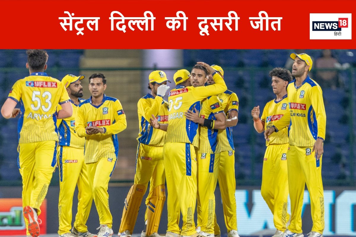सेंट्रल दिल्ली किंग्स ने वेस्ट दिल्ली लॉयंस को 10 विकेट से रौंदा