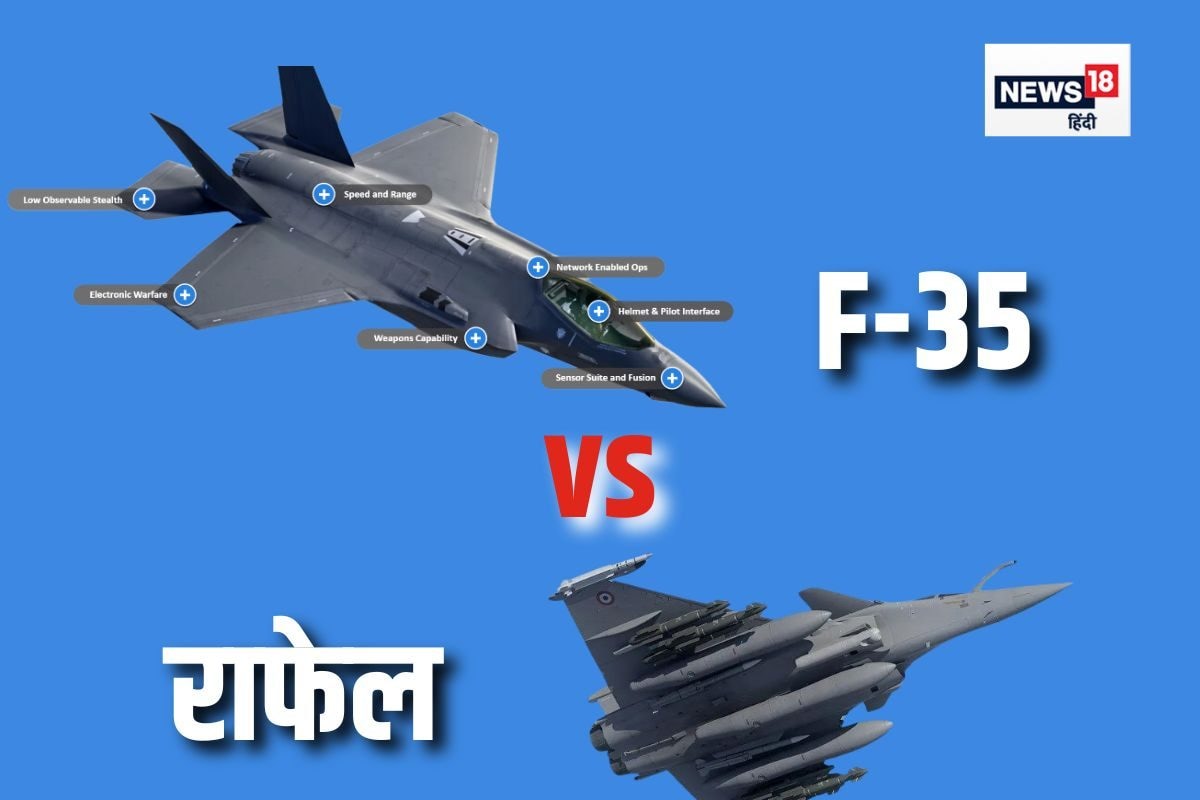 नसरल्लाह पर काल बनकर टूटा F-35 रडार नहीं पकड़ पाते राफेल से कितना ताकतवर