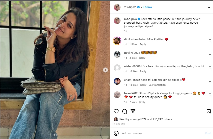 Dipika Kakkar Comeback post-2